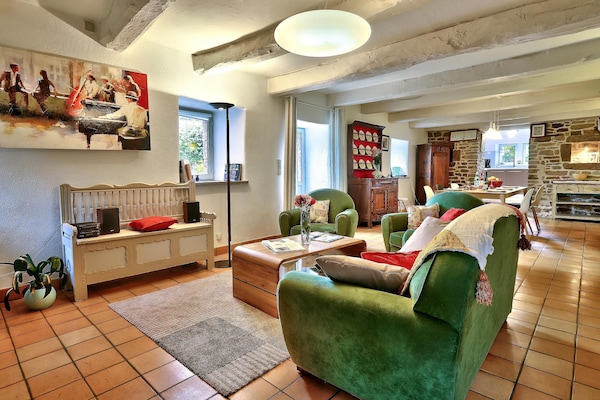 18e-eeuws stenen huis in Huelgoat met tuin, 6 personen - thumbnail 2