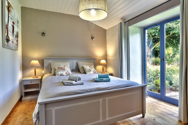 18e-eeuws stenen huis in Huelgoat met tuin, 6 personen - thumbnail 5