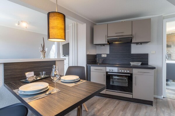 Dünenzauber: Modern appartement met tuin, vlakbij centrum en strand - thumbnail 4