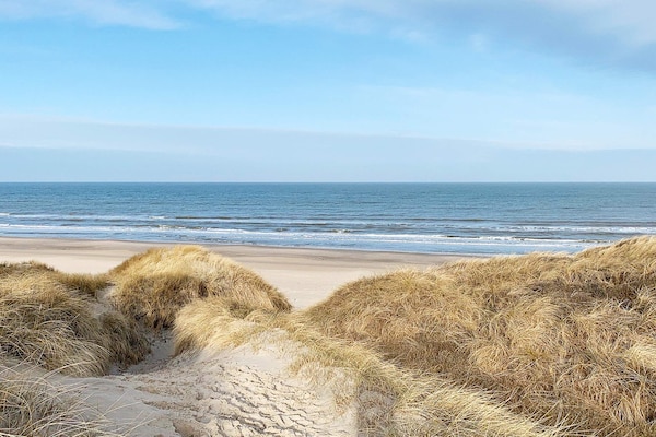 Modern vakantiehuis aan de Deense golfkust, strand op 300 meter - thumbnail 2