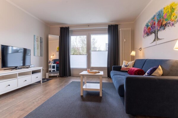 Ankerplatz Büsum Tertius Törn: knus appartement op 500m van de Noordzee - thumbnail 6