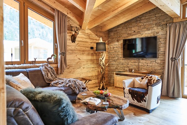 7-persoons chalet in Leutasch op 500 m van de piste - thumbnail 5