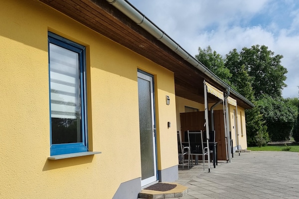 Aan het meer: Moderne bungalow in Klein Labenz voor 4 personen · 2 slk - thumbnail 5