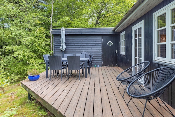 Vakantiehuis aan het meer met sauna en kanovaren bij Aars - thumbnail 6