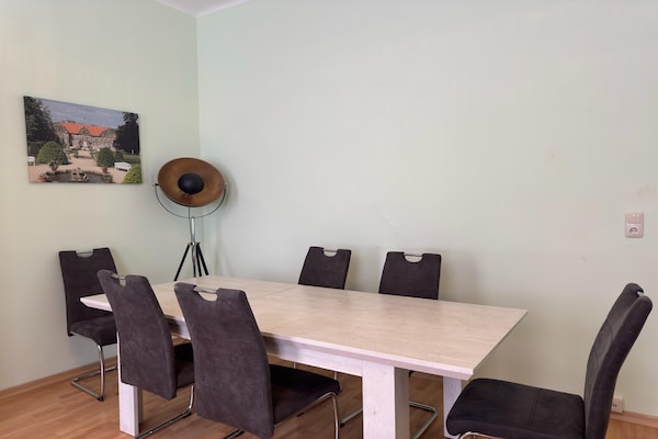 Ruim appartement Otto der Reiche in Ballenstedt, direct aan de golfbaan - thumbnail 4