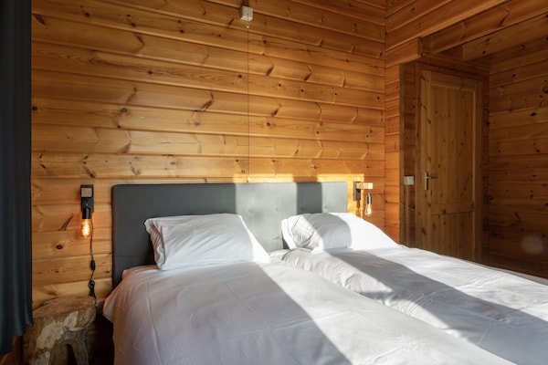 Landhuis Klein Vink 22: charmante houten lodge in groen Arcen - thumbnail 3