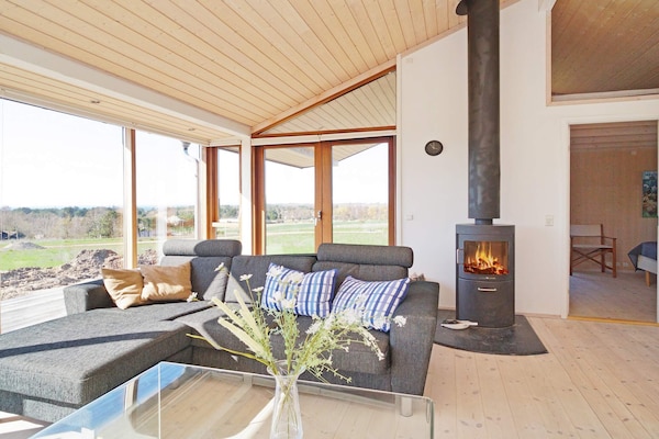 Op 550 m van het strand: modern vakantiehuis in Store Fuglede - thumbnail 5