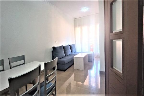 Licht appartement op 250m van strand met gemeenschappelijk zwembad in Almería - thumbnail 2