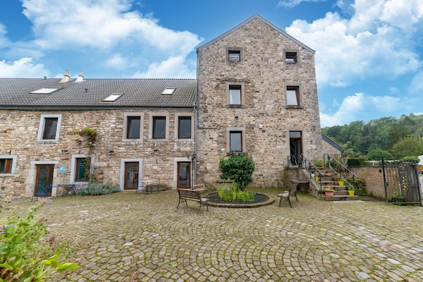 Privézwembad bij loft-landhuis voor 6 personen in Esneux - thumbnail 2