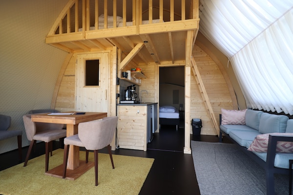 Wellness en luxe glamping in Tentlodge Fazant in Dalerveen - thumbnail 5