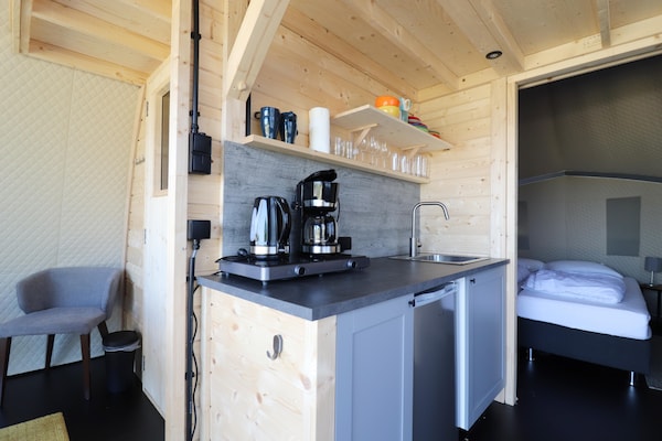 Wellness en luxe glamping in Tentlodge Fazant in Dalerveen - thumbnail 3