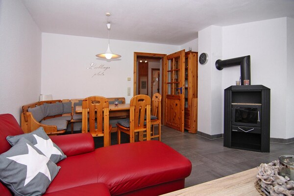 Rustiek appartement voor 6 op Fehmarn, 1,5 km van het strand - thumbnail 4