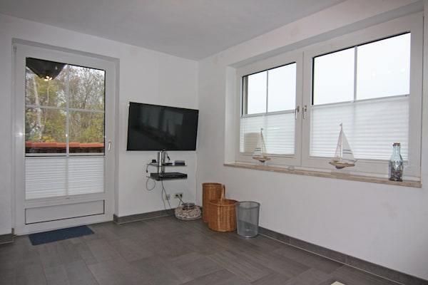 Rustiek appartement voor 6 op Fehmarn, 1,5 km van het strand - thumbnail 5