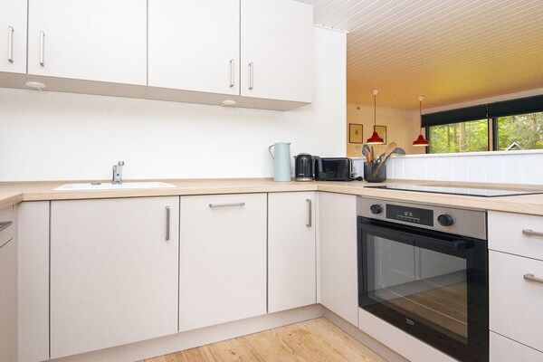 Modern vakantiehuis voor 6 personen in het groen van Ans By - thumbnail 3