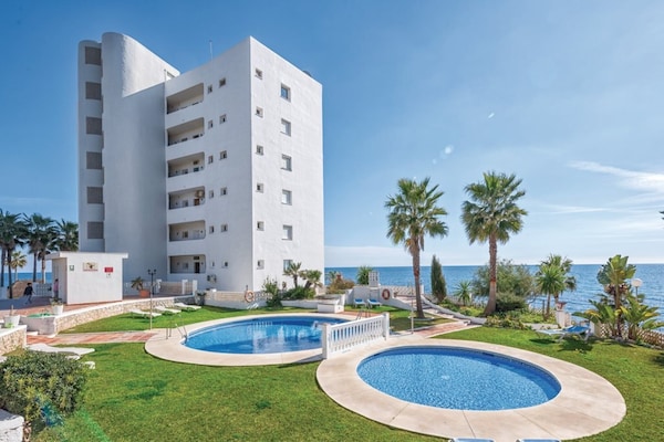 Perla de Algaida II: Elegant zeezicht appartement op 200m van het strand in Mijas - thumbnail 1