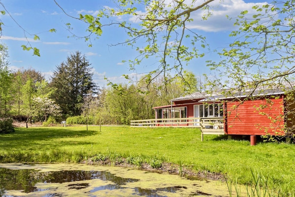 Sfeervol vrijstaand vakantiehuis op natuurrijk perceel nabij zee bij Højslev - thumbnail 5