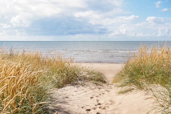 Knus vakantiehuis aan het strand van Skrea, 150m van zee - thumbnail 6