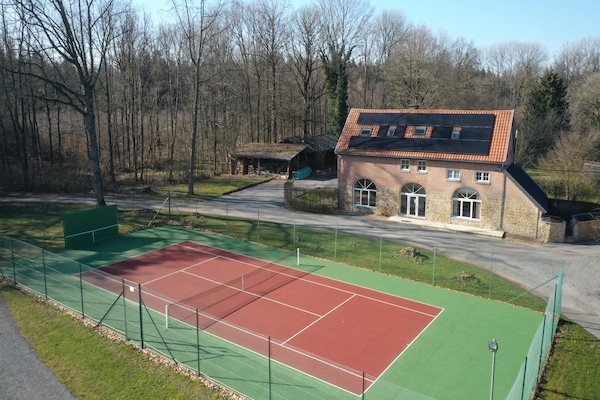 14-persoons vakantiehuis in gerestaureerde kasteelstal, Wallonie - thumbnail 6