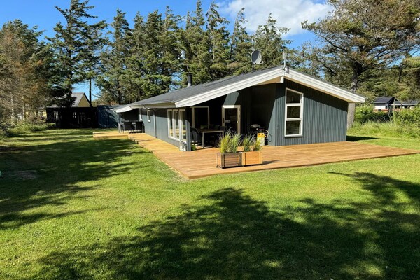 Ruim vakantiehuis op groot omheind perceel, 700m van strand in Nr. Lyngby - thumbnail 4