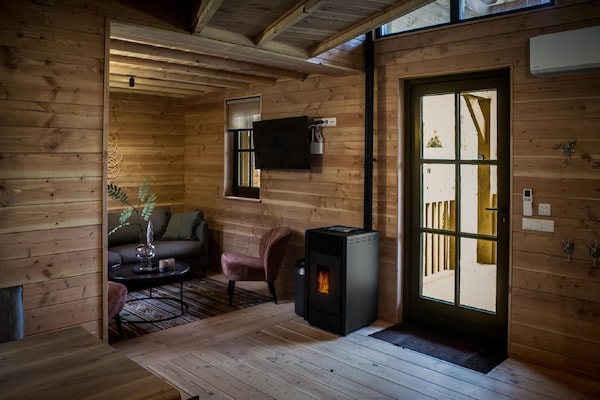 Wellness vakantiehuis met bubbelbad in bosrijk Uden voor 6 personen - thumbnail 6