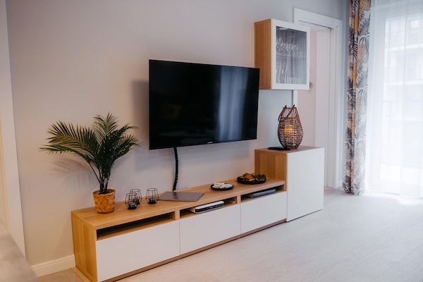 Op 450 m van zee: Modern appartement met wellness in Pobierowo - thumbnail 4