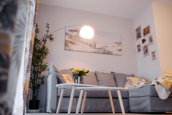 Op 450 m van zee: Modern appartement met wellness in Pobierowo - thumbnail 3