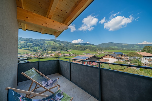 Ruim appartement Haus Andrea Cäciel in Brixen im Thale met tuin en zwemvijver - thumbnail 6