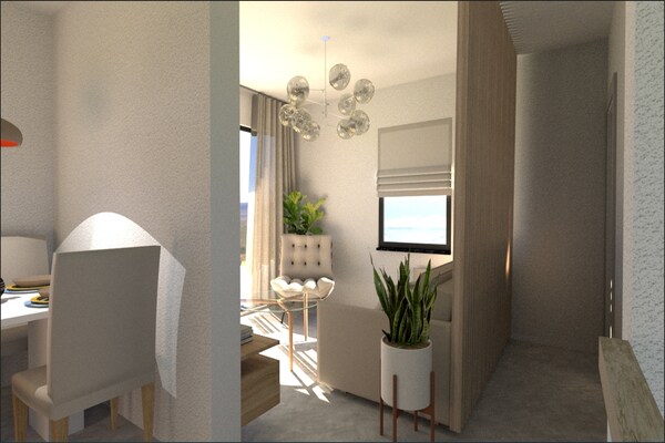 Knus appartement voor 4 op vakantiepark, 150m van zee in Privlaka - thumbnail 5