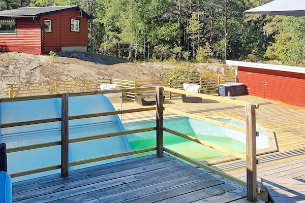 Vakantiehuis met privézwembad in Nynäshamn op 500m van zee - thumbnail 5