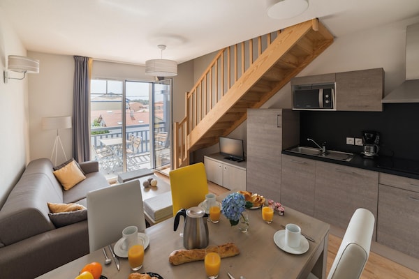 Centraal gelegen appartement in Biscarrosse vlakbij het strand - thumbnail 3