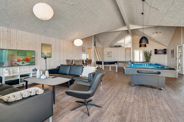 Groots vakantiehuis voor 30 personen met zwembad en sauna bij Grenaa Strand - thumbnail 5