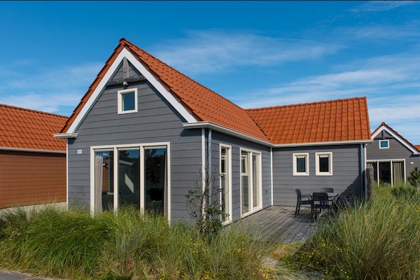 Vrijstaande lodge in duinen van Ameland met hond, 3 slaapkamers - thumbnail 5