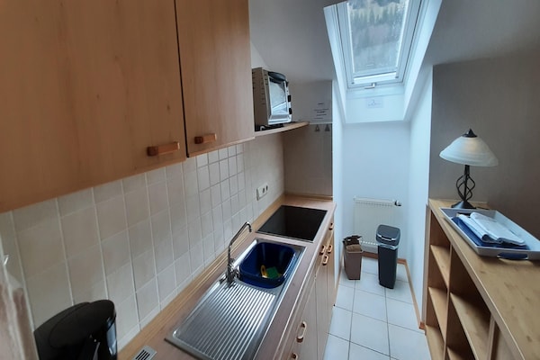 Op 350 m van de piste: elegant appartement in Bayrischzell - thumbnail 4