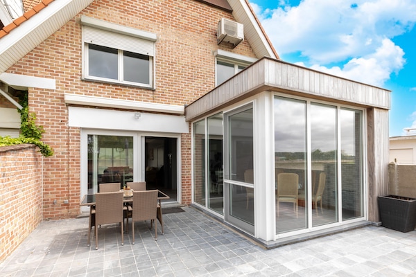 Zonnige villa met veranda op 700m van strand Westende - thumbnail 2