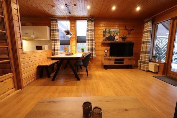 Gezinsvriendelijk vakantiehuis met sauna aan de rand van de Harz - thumbnail 1
