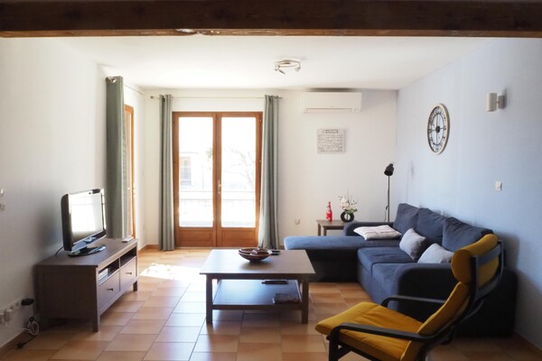 Gerenoveerd vakantiehuis met privézwembad nabij centrum Vaison-la-Romaine - thumbnail 4