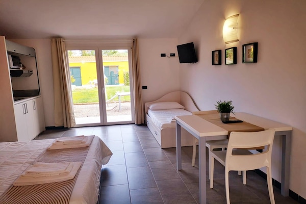 Rustiek appartement voor 4 in groene oase bij Imperia, 1,4 km van strand - thumbnail 6