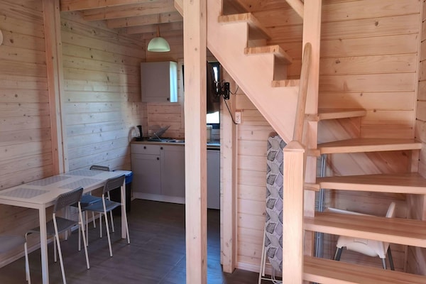 Op 450 m van zee: Rustiek vakantiehuis voor 6 personen in Gaski - thumbnail 5