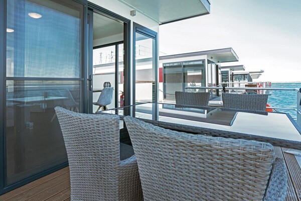 Woonboot Floating 33 op Geiseltalsee in Braunsbedra voor 3 personen - thumbnail 4