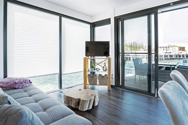 Woonboot Floating 33 op Geiseltalsee in Braunsbedra voor 3 personen - thumbnail 3