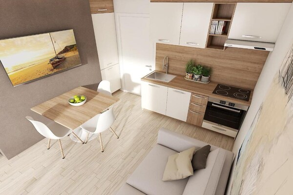 Superior appartement met balkon vlakbij het strand van Kampor, Rab - thumbnail 3