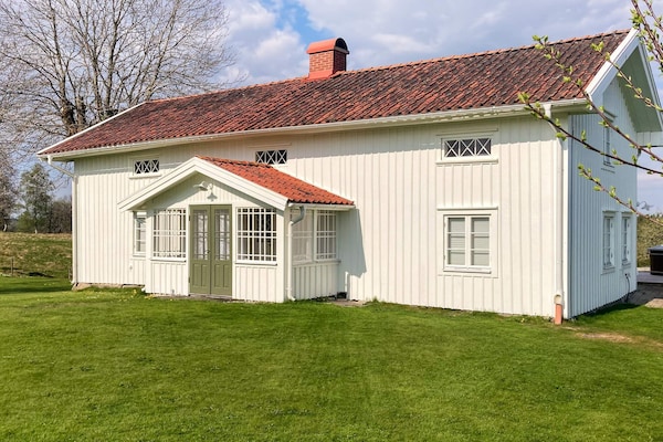 Authentiek Zweeds vakantiehuis aan privé vijver bij Ulricehamn - thumbnail 1
