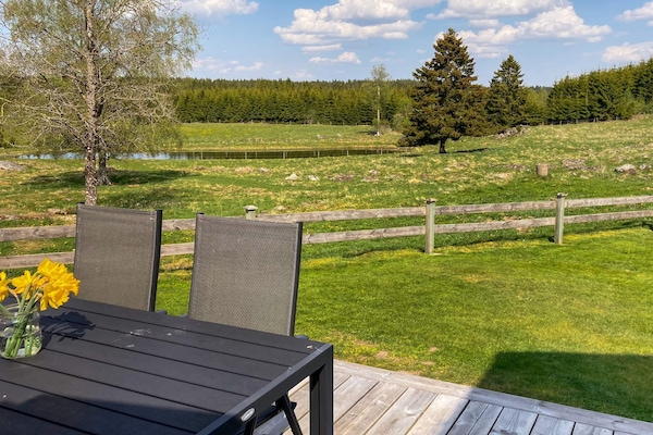 Authentiek Zweeds vakantiehuis aan privé vijver bij Ulricehamn - thumbnail 3