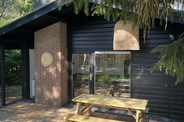 Wellness vakantiehuis met sauna en bubbelbad in Drentse rust - thumbnail 5