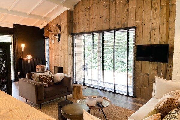 Luxe wellness vakantiehuis met sauna en hottub in Rheezerveen - thumbnail 2