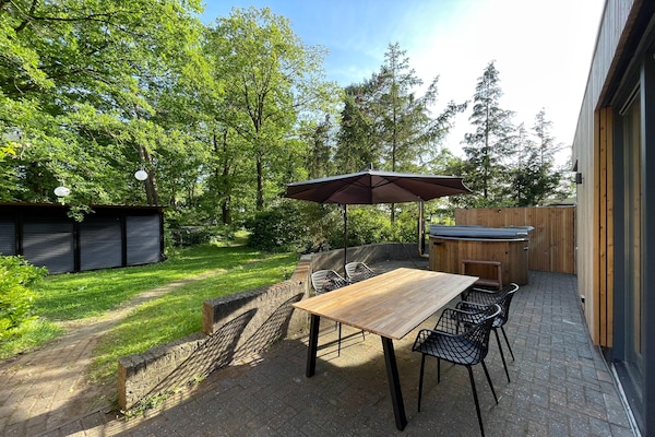 Wellness villa Duo Suite met hottub en privétuin in bosrijk Zelhem - thumbnail 1