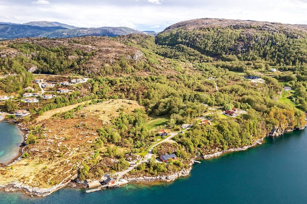 Vakantiehuis met panoramisch fjorduitzicht en privé-steiger bij Sognefjord - thumbnail 5