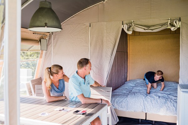 Tentlodge voor 5 in de Dordogne met zwembad, huisdier welkom - thumbnail 3