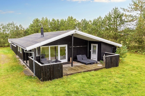 Vrijstaand vakantiehuis aan de golfbaan bij Hals, 900m van het strand - thumbnail 1