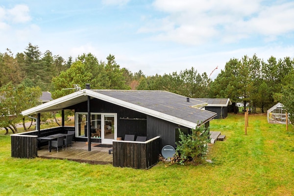Vrijstaand vakantiehuis aan de golfbaan bij Hals, 900m van het strand - thumbnail 4